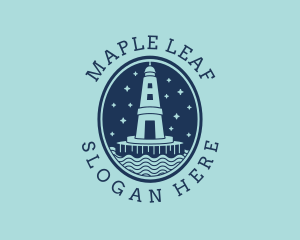 Lighthouse Tower Beacon logo design