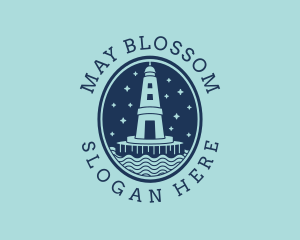 Lighthouse Tower Beacon logo design