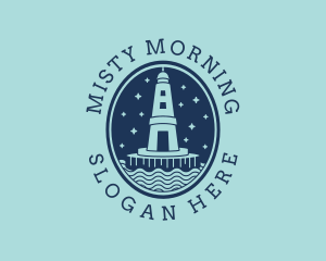 Lighthouse Tower Beacon logo design