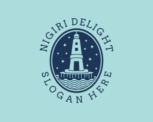 Lighthouse Tower Beacon logo design