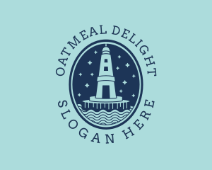 Lighthouse Tower Beacon logo design