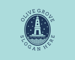 Lighthouse Tower Beacon logo design