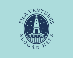 Lighthouse Tower Beacon logo design