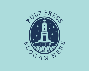 Lighthouse Tower Beacon logo design