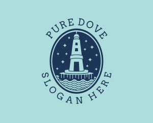 Lighthouse Tower Beacon logo design