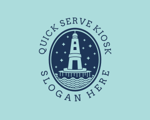 Lighthouse Tower Beacon logo design