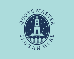 Lighthouse Tower Beacon logo design