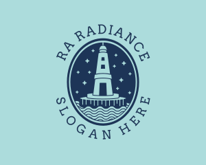 Lighthouse Tower Beacon logo design