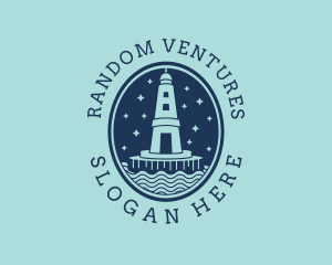 Lighthouse Tower Beacon logo design