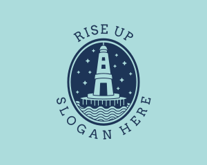 Lighthouse Tower Beacon logo design