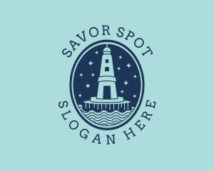 Lighthouse Tower Beacon logo design