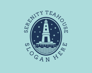 Lighthouse Tower Beacon logo design