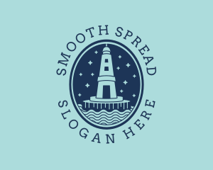 Lighthouse Tower Beacon logo design