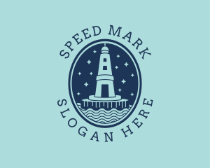 Lighthouse Tower Beacon logo design