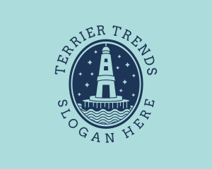 Lighthouse Tower Beacon logo design