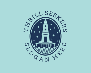 Lighthouse Tower Beacon logo design