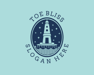 Lighthouse Tower Beacon logo design