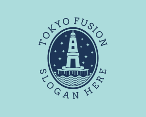 Lighthouse Tower Beacon logo design