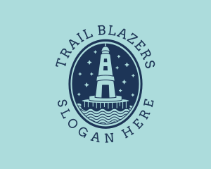 Lighthouse Tower Beacon logo design