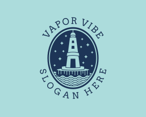 Lighthouse Tower Beacon logo design