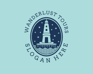 Lighthouse Tower Beacon logo design