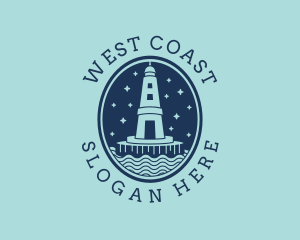 Lighthouse Tower Beacon logo design