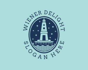 Lighthouse Tower Beacon logo design