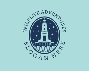 Lighthouse Tower Beacon logo design