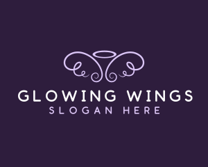 Holy Wings Angel logo design