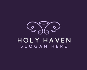 Holy Wings Angel logo design