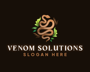 Floral Snake Environment, logo design