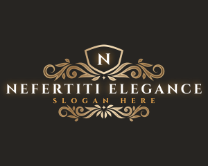 Elegant Crest Ornament logo design