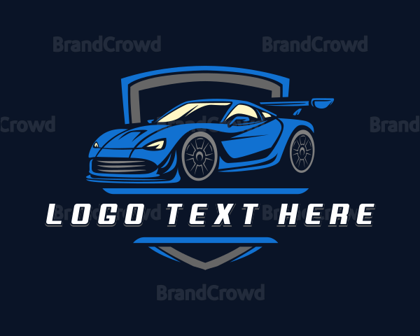 Car Shield Racing Logo