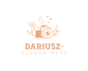 Influencer - Influencer Floral Camera logo design