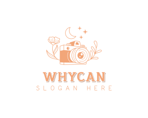 Blog - Influencer Floral Camera logo design