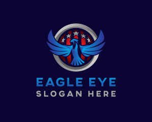 American Eagle Star logo design