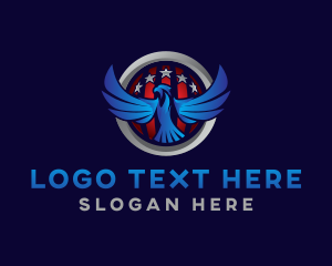 Air Force - American Eagle Star logo design