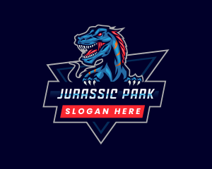 Beast Dinosaur Gaming logo design