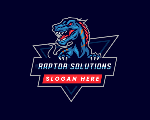 Beast Dinosaur Gaming logo design