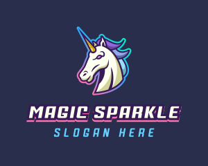 Unicorn - LGBTQIA Unicorn Gaming logo design