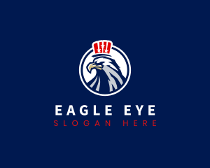 Eagle Patriot Hat logo design