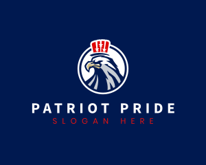 Eagle Patriot Hat logo design