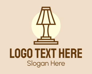 Interior Styling - Bed Lamp Homeware logo design