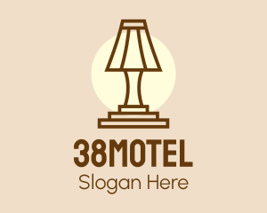 Bed Lamp Homeware logo design