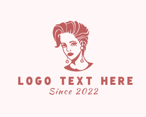 Hairdressing - Sophisticated Woman Jewelry logo design