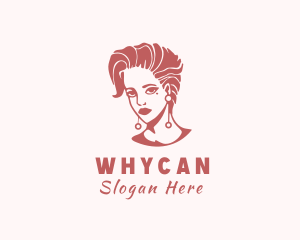 Sophisticated Woman Jewelry Logo