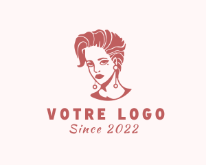 Cosmetic - Sophisticated Woman Jewelry logo design