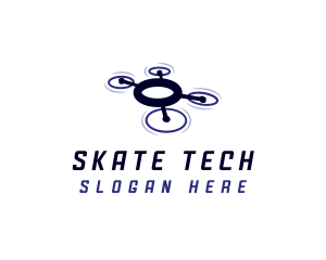 Drone Flying Tech logo design