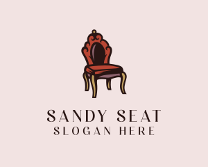 Antique Home Chair logo design