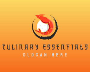 Shrimp Culinary Cuisine logo design